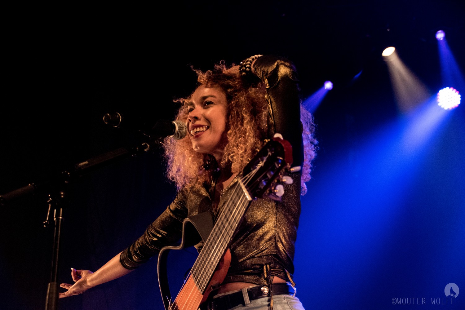 Flavia Coelho live at Festival International de Jazz de Montréal. July 4, 2017