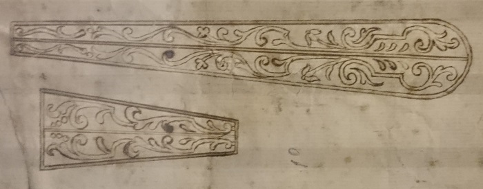 Stradivari scroll design